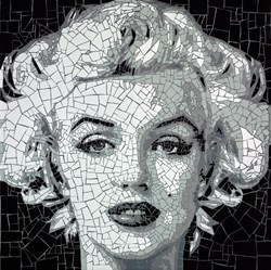 Marilyn II by David Arnott - Original Mosaic sized 24x24 inches. Available from Whitewall Galleries